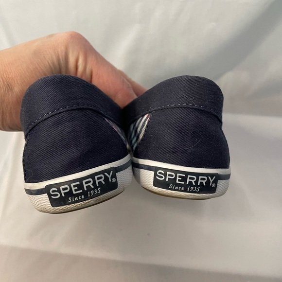 Girl’s TOP-SIDER SPERRY boat shoes • LOUNGE AWAY JR PLAID size 2‎ - Picture 7 of 8